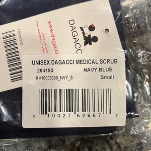 NIP Dagacci Unisex Navy Blue Scrubs